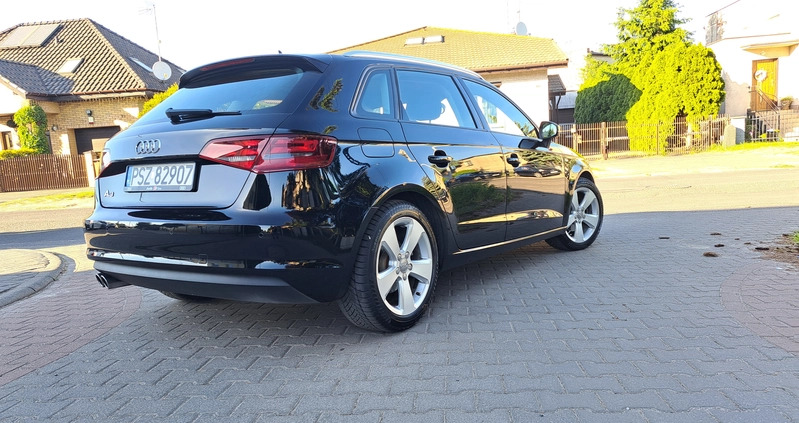 Audi A3 cena 54999 przebieg: 46000, rok produkcji 2013 z Szamotuły małe 497